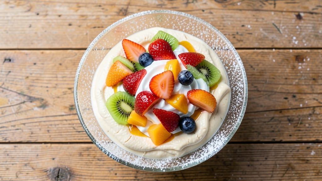 Cheesecake Pudding Fruit Salad Recipe: Creamy Layers and Bursting Freshness