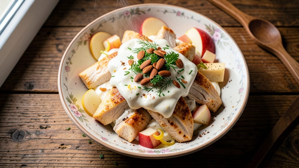 Chicken Salad Recipe Without Celery Or Relish: Herb-Infused Cream Cheese Crunch