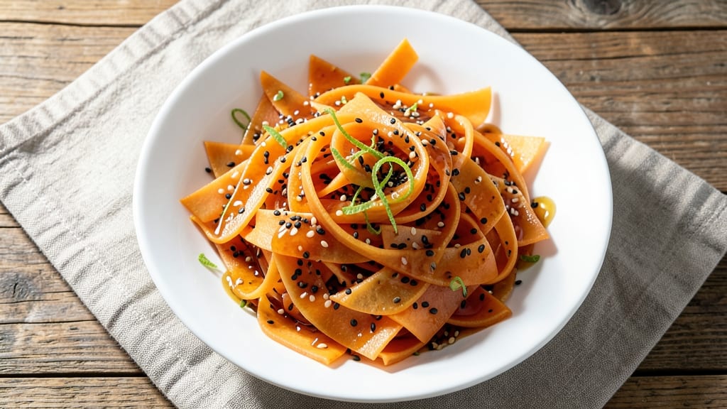 Carrot Sesame Salad Recipe: Crunchy Roots and Nutty Dressing Harmony