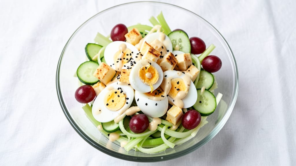 1908 Salad Recipe: Celery Crowns Stay Crunchy for Days With Creamy Herb Cheese