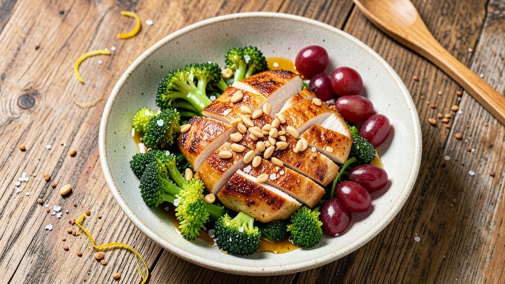 Charlie's Chicken, Broccoli, and Grape Salad Recipe: Sweet-Savory Balance in 20 Minutes