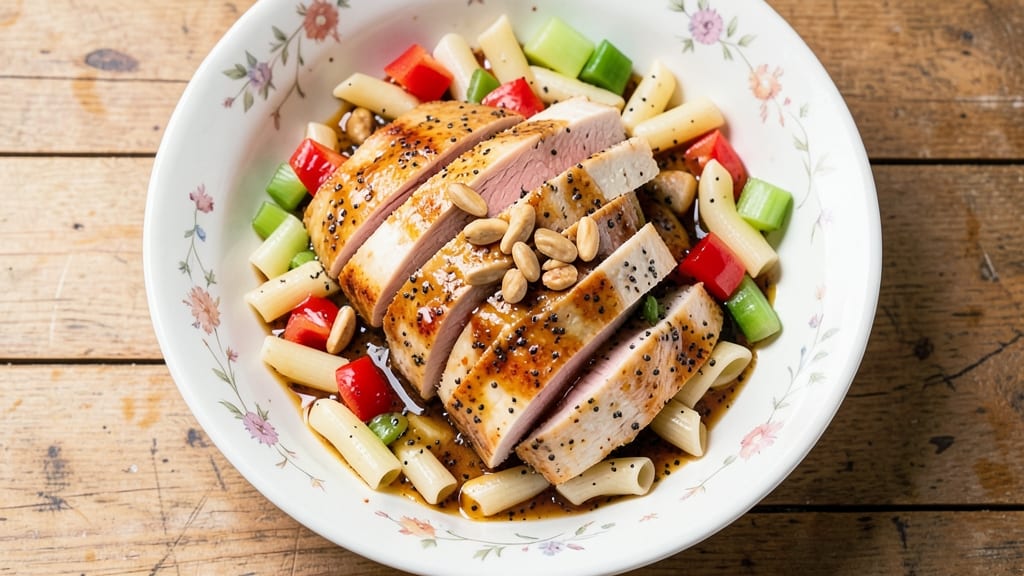 Chicken Pasta Salad Recipe With Poppy Seed Dressing: Nutty-Tangy Dressing That Elevates Every Bite