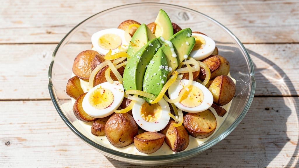 Chilean Potato Salad Recipe: Smoky Avocado and Herb Cream Twist