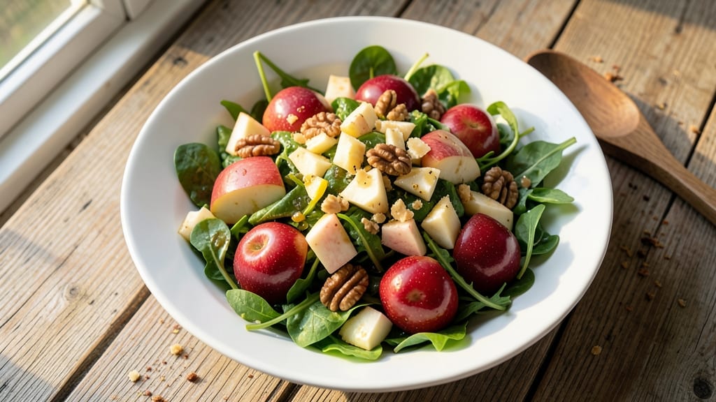 Chopped Apple Salad Recipe: Crisp Apples and Herby Vinaigrette Balance