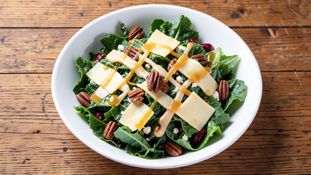 Cheddars Kale Salad Recipe: Smoky Chipotle Cream Cheese Crunch