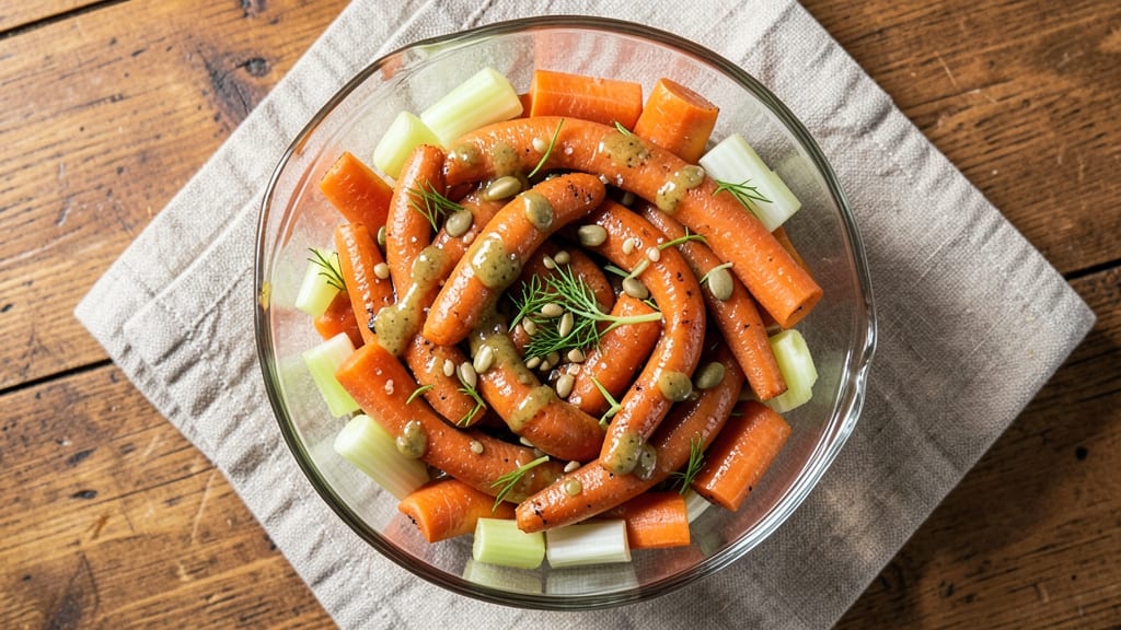 America's Test Kitchen Carrot Salad Recipe: Celery Crowns Stay Crisp for Hours