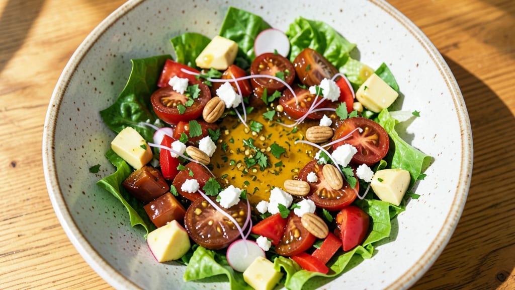 Chopped Salad Vinaigrette Recipe: Bold Herb-Packed Zing in 5 Minutes