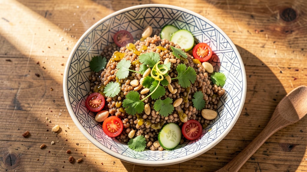 Central Market Moroccan Barley Salad Recipe: Warm Spiced Grains with Citrus Brightness