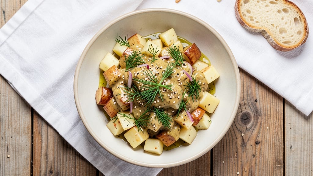 Chef Gordon Ramsay's Potato Salad Recipe: Mustard-Dill Vinaigrette for Crunchy, No-Mayo Bites