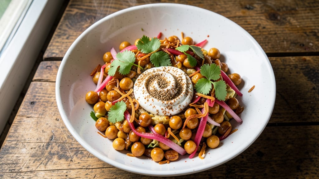 Chole Chaat Salad Recipe: Spiced Chickpea Crunch With Tangy Yogurt Twist