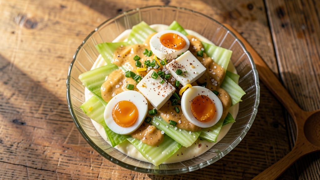 Citadel Salad Recipe: Crisp Celery Crowns and Herbed Cream Cheese Fusion