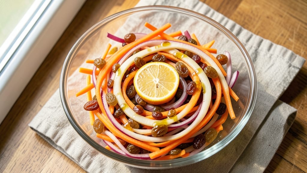 Carrot Raisin Salad Recipe Healthy: Bright Citrus-Dressed Crunch With Zero Mayo Cling