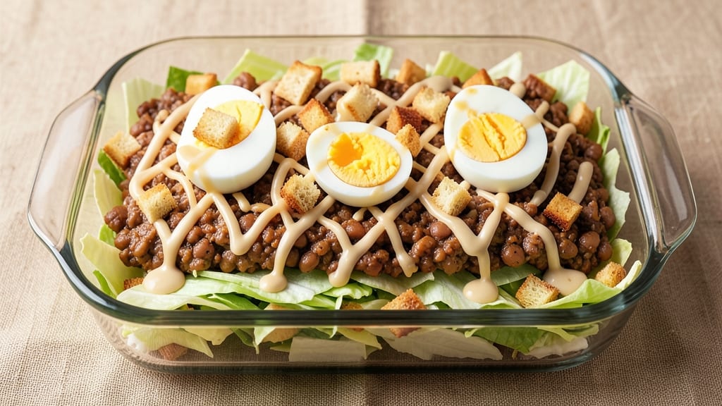 7 Layer Salad Recipe 9x13: Party-Perfect Stack in One Pan