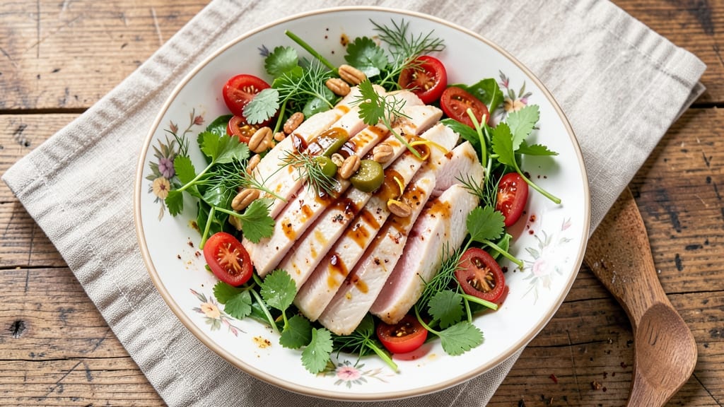 Chicken Salad Recipe With Sweet Pickles: Bright Tart Crunch Without Mayo Cling