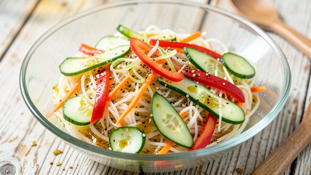 Cold Vermicelli Noodle Salad Recipe: Bright, Tangy, and Crunchy Without Dressing Cling