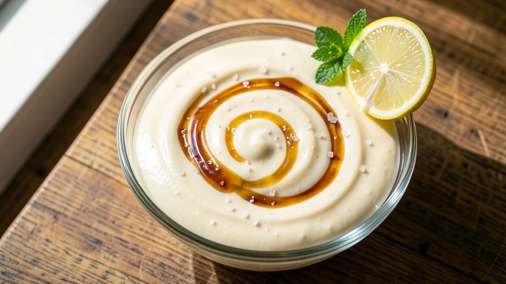 Sweet Creamy Salad Dressing Recipe: Honey-Drizzled Vanilla Cream Cheese Base