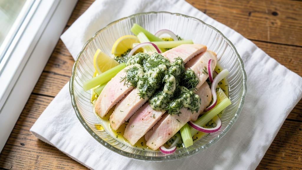 Chicken Salad Recipe With Dill Relish: Herb-Infused Crunch Without Mayo Cling
