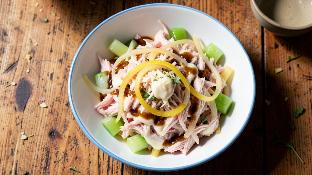 Cheap Tuna Salad Recipe: Crisp Celery Crowns Without Mayo Cling
