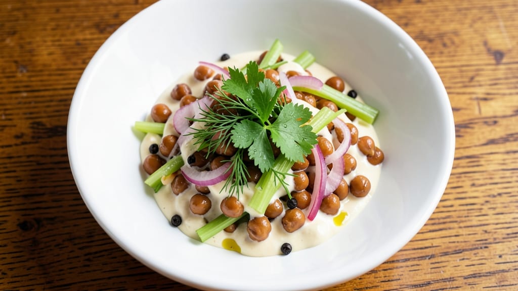 Chickpea Salad Recipe With Mayo: Bold Herb-Zing Dressing That Stays Crunchy for Days