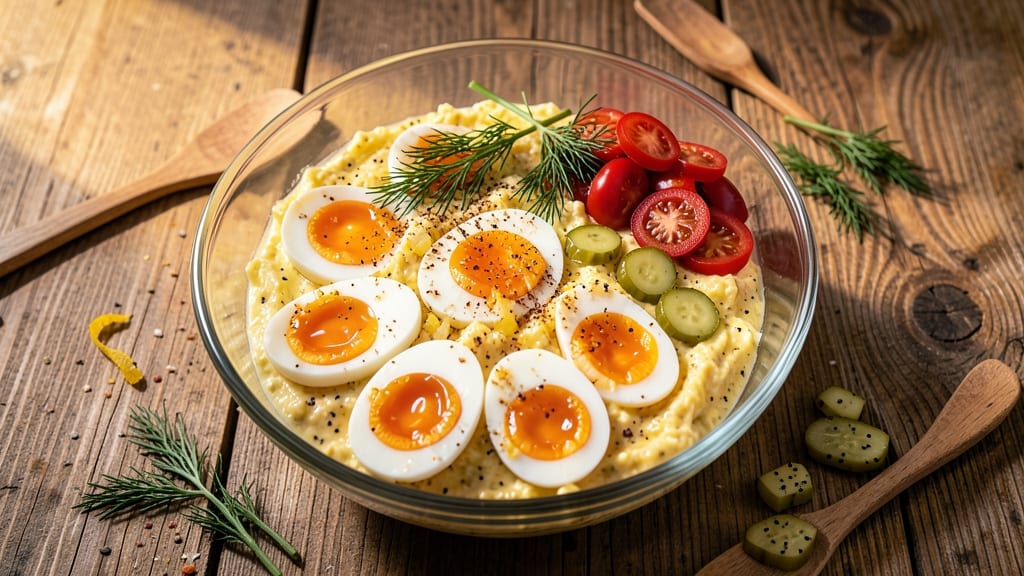 Classic Egg Salad Recipe With Pickles: Zesty Tart Twist for Picnic Perfection