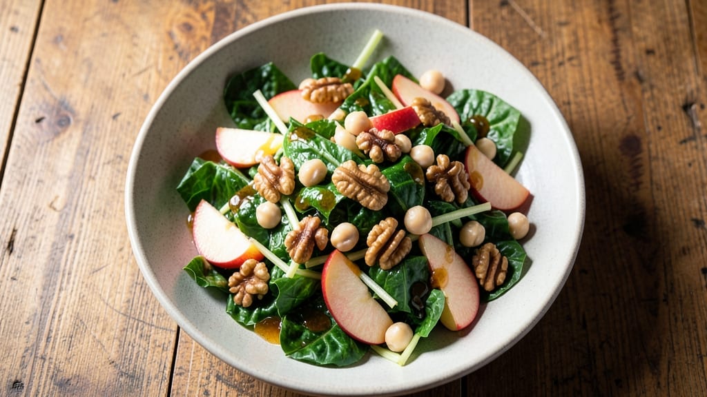 Vegan Cabbage Salad Recipe: Crisp Stems and Tangy Apple-Cider Dressing