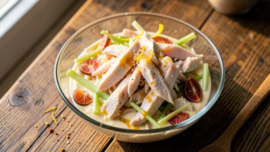 Chicken Salad Recipe Pinoy Style: Crunchy Celery Crowns and Tangy Calamansi Zest