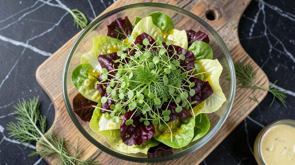 Chickweed Salad Recipe: Peppery Greens With Lemon-Herb Vinaigrette