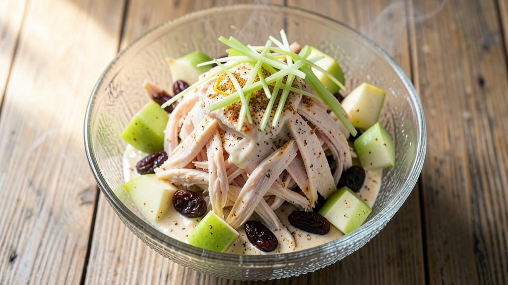 Chicken Salad With Apples and Raisins Recipe: Sweet-Tart Bites for Picnic Perfection