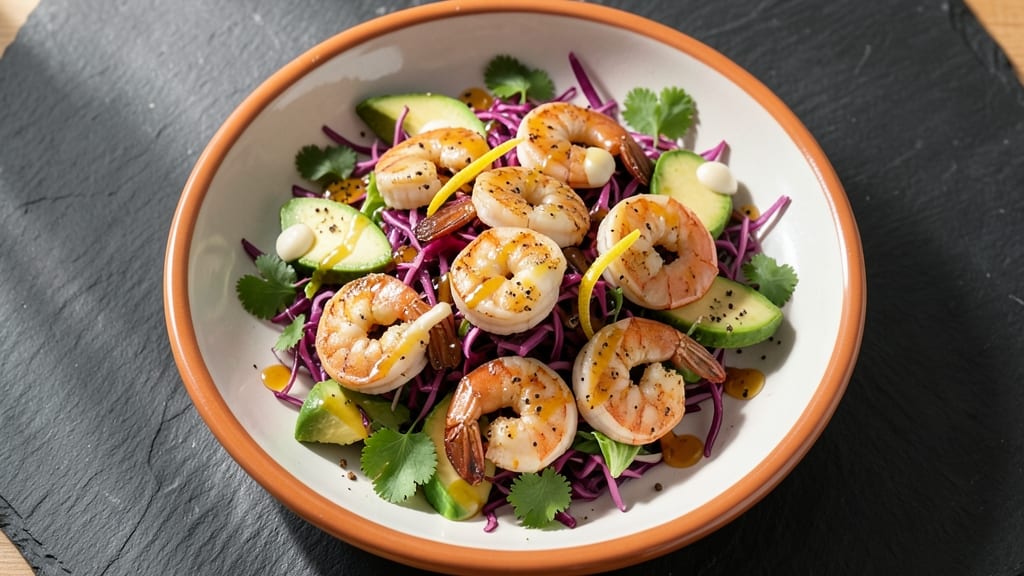 Chuka Ika Salad Recipe: Nigerian-Inspired Spicy Shrimp & Avocado Crunch