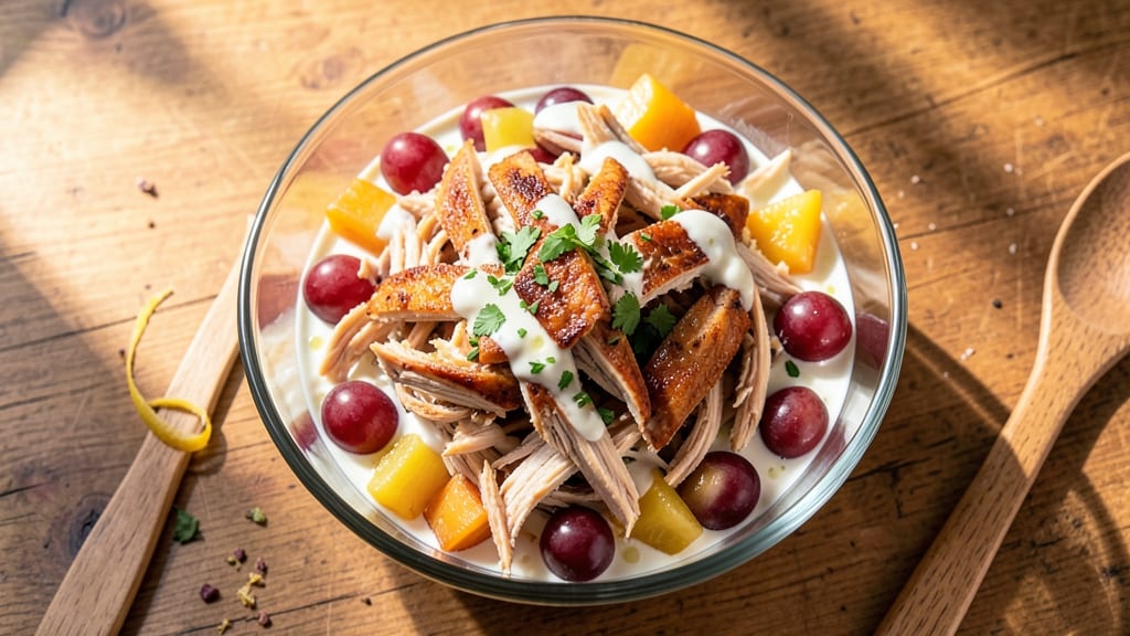 Chicken Salad Recipe With Grapes and Pineapple: Sweet-Tart Crunch Meets Juicy Protein