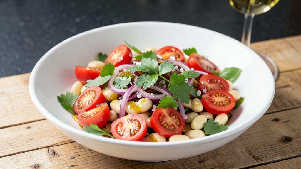 Cherry Tomato and White Bean Salad Recipe: Bright Herb-Dressed Bite Every Time