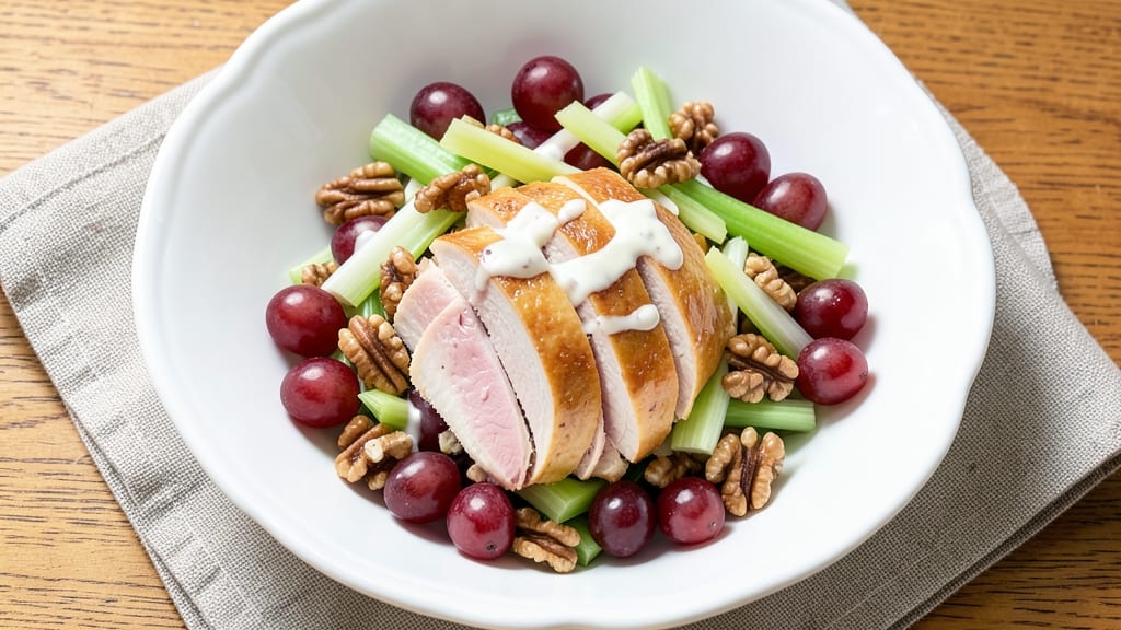 Chicken Salad Recipe Grapes Walnuts Celery: Crunchy Nut-Fruit Balance Without Mayo Cling