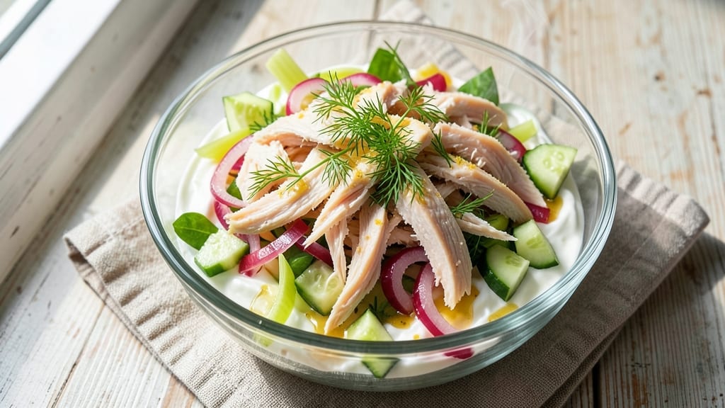 21 Day Fix Chicken Salad Recipe: Protein-Packed Lunchbox Crunch Without Mayo Cling