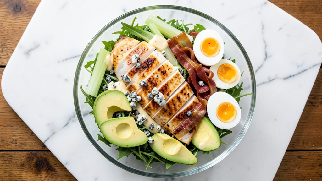 Cheesecake Factory Cobb Salad Recipe: Smoky Chipotle Ranch Meets Crisp Celery Crowns