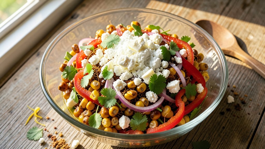 Cheese Corn Salad Recipe: Crunchy Kernels and Melty Cheese Fusion