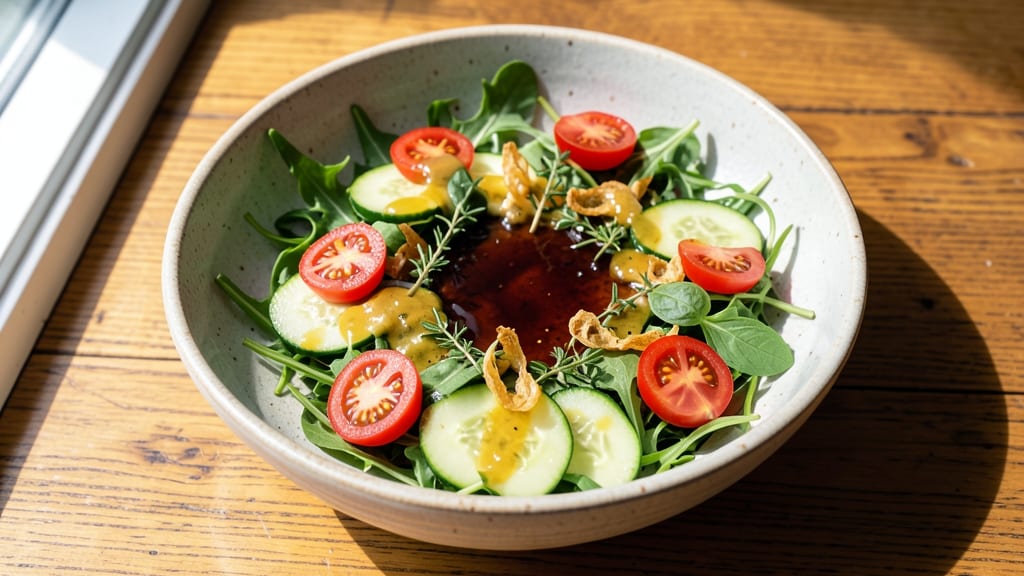 Sweet Salad Vinaigrette Recipe: Honey-Balsamic Balance With Zero Cling