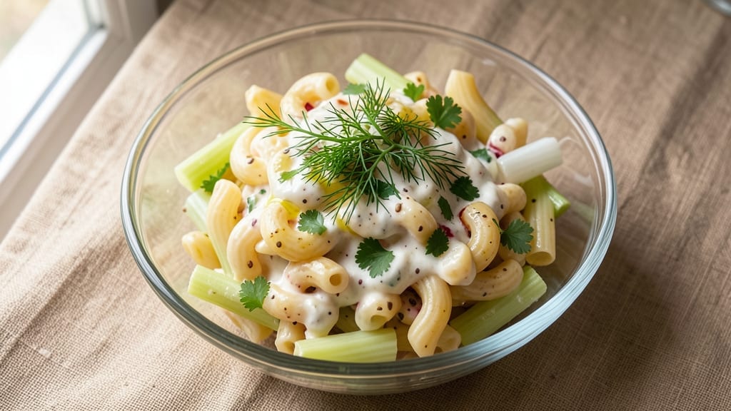 Amazing Macaroni Salad Recipe: Herb-Infused Crunch With Creamy Yogurt Base