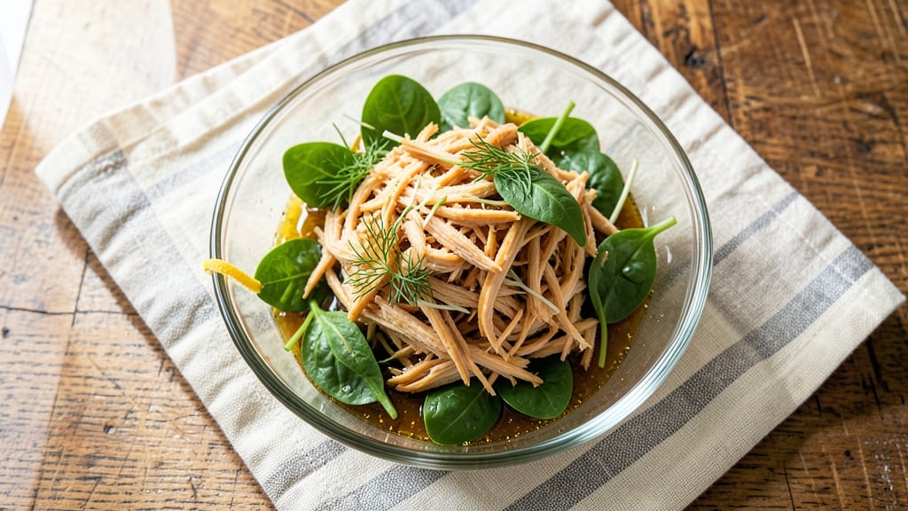 Chicken Salad Bites Recipe: Herb-Packed Crunch Without Mayo Cling