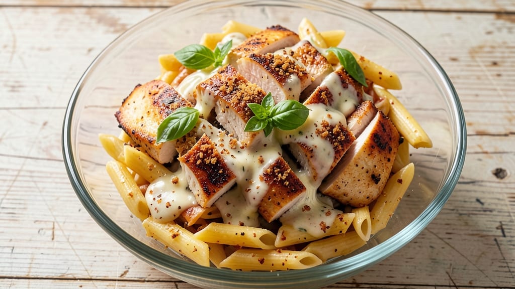 Chicken Parmesan Pasta Salad Recipe: Crispy Breadcrumbs Meet Melty Cheese