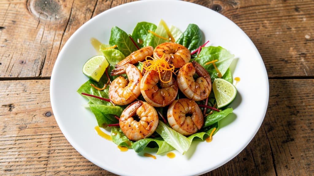 Citrus Shrimp Salad Recipe: Zesty Lime and Orange Brightness With Crisp Greens