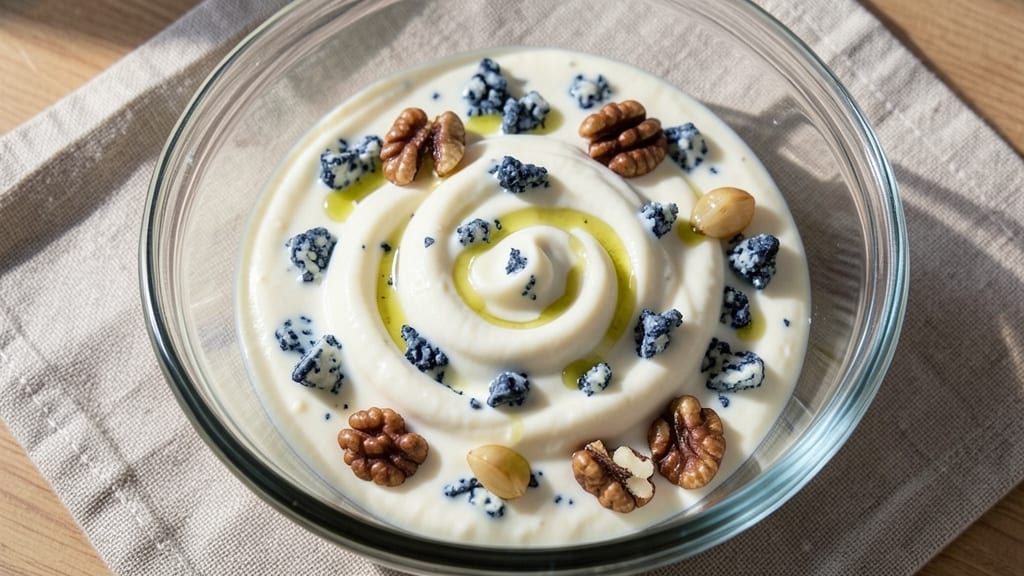 Chunky Blue Cheese Salad Dressing Recipe: Bold Tang and Crunch Without Mayo Cling