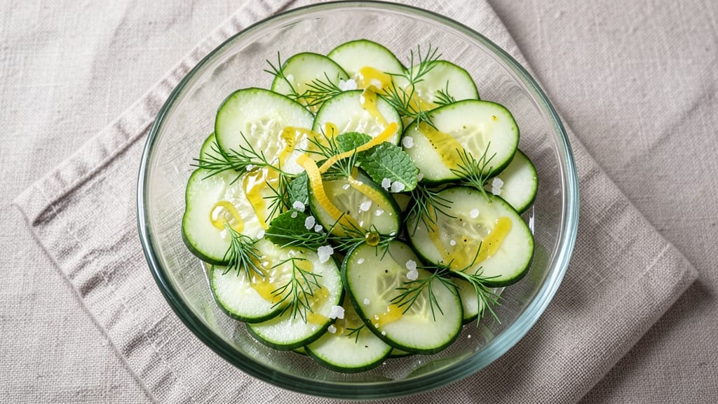 Cava Cucumber Salad Recipe: Sparkling Crispness with Herbed Zing