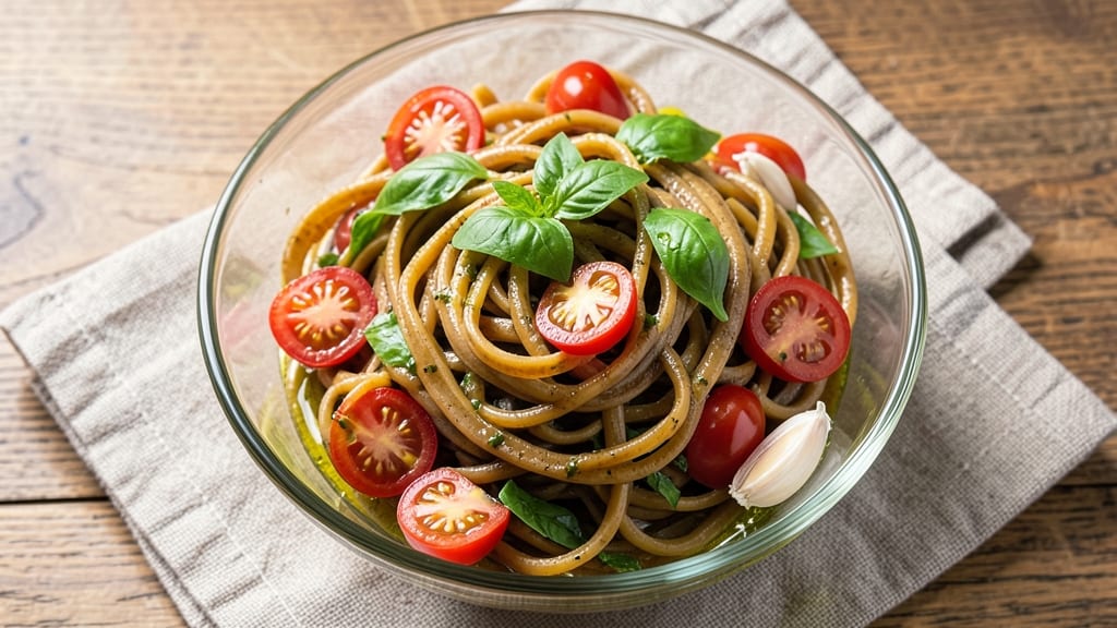 Cold Linguine Pasta Salad Recipe: Al Dente Noodles With Tangy Lemon-Olive Oil Dressing
