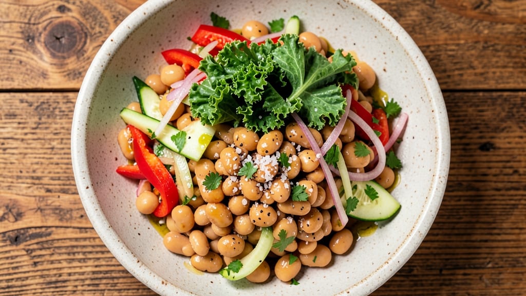 Viral Dense Bean Salad Recipe: Hearty Protein-Packed Crunch Without Mayo Cling