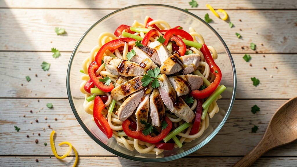 Chicken Rotini Pasta Salad Recipe: Protein-Packed Picnic Perfection