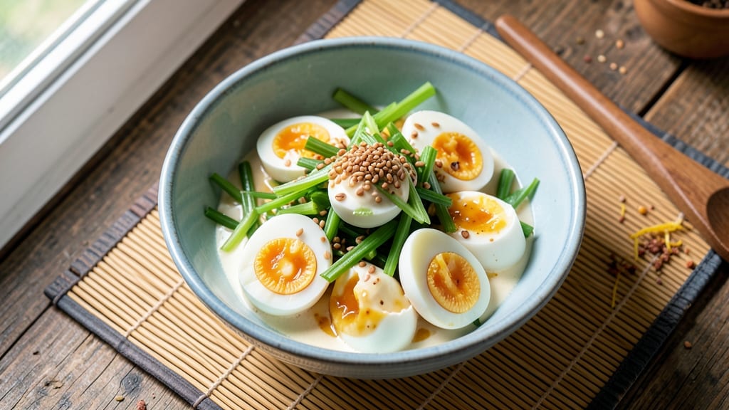 Traditional Japanese Egg Salad Recipe: Silky Tamagoyaki Twists With Crisp Celery