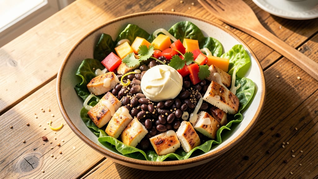 Caribbean Salad Chili's Recipe: Tropical Crunch Meets Spicy Cream Cheese Fusion