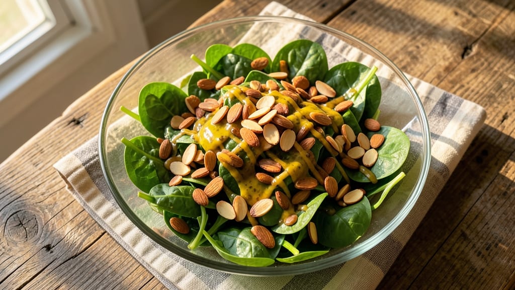 Almond Salad Recipe: Crispy Nutty Bites Without Mayo Cling
