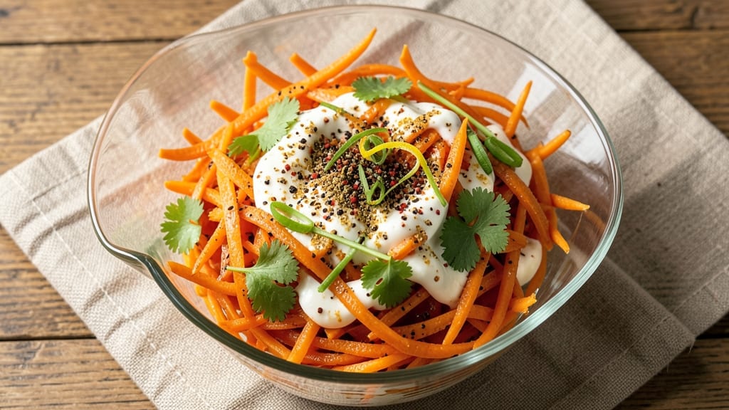 Carrot Salad Indian Recipe: Warm Cumin-Turmeric Crunch With Toasted Peanuts