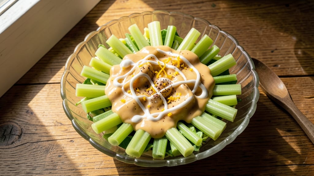 1903 Salad Recipe: Timeless Creamy Celery Crown Crunch